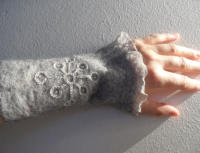 Armstulpen Eiskristall