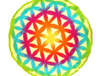 Blume des Lebens, Ø 1m, Merinowolle